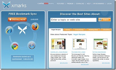 Xmarks | Bookmark Sync and Search